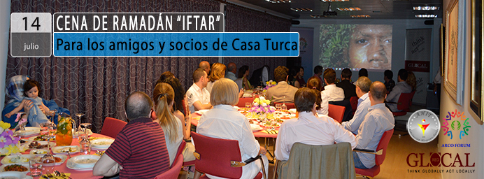 «IFTAR» – Para los amigos y socios de Casa Turca
